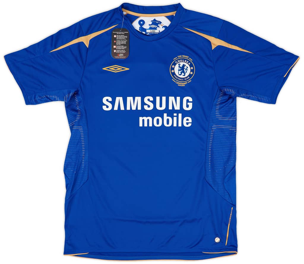2005-06 Chelsea Centenary Home Shirt Lampard #8 (M)