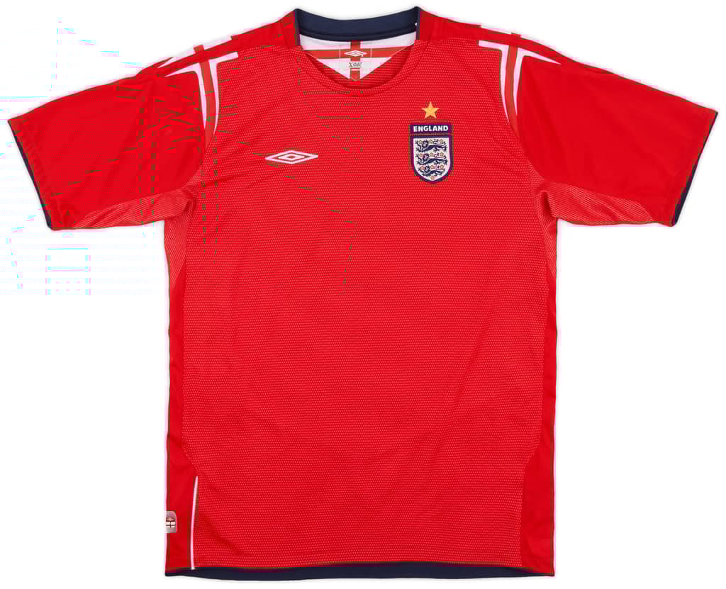 2004-06 England Away Shirt - 7/10 - (XL.Boys)