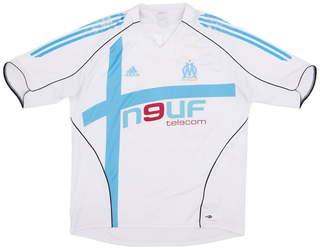 2005-06 Olympique Marseille Home Shirt Ribery #7 - 5/10 - (XL)