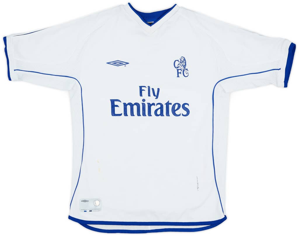2001-03 Chelsea Away Shirt - 5/10 - (M.Boys)