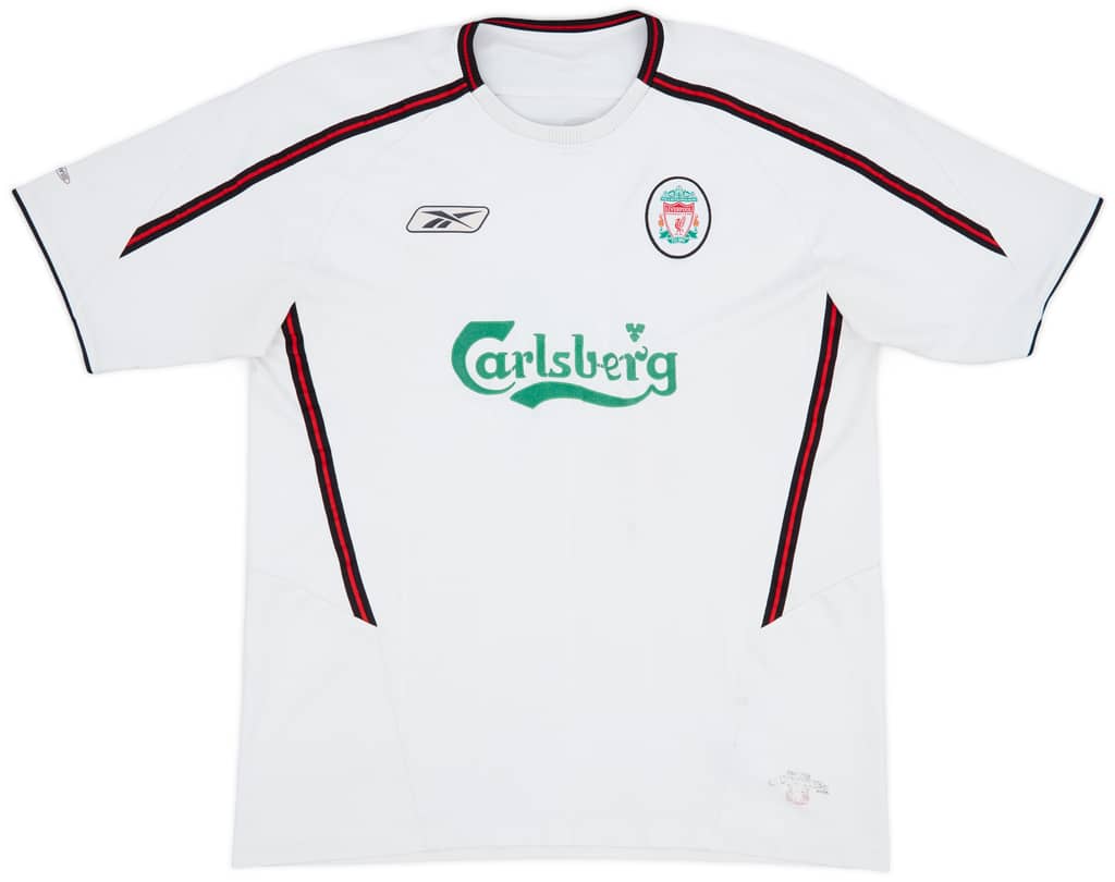 2003-04 Liverpool Away Shirt Gerrard #17 - 5/10 - (L)