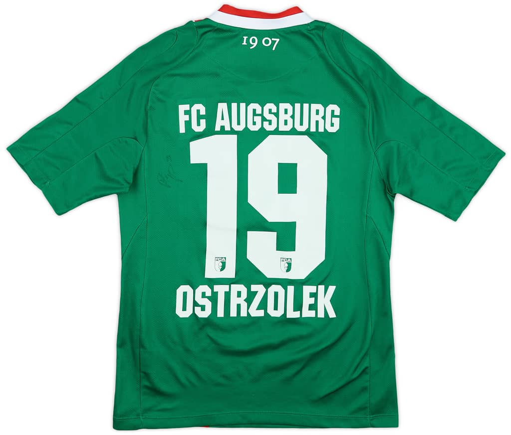 2013-14 FC Augsburg Away Shirt Ostrzolek #19 - 7/10 - (XS)