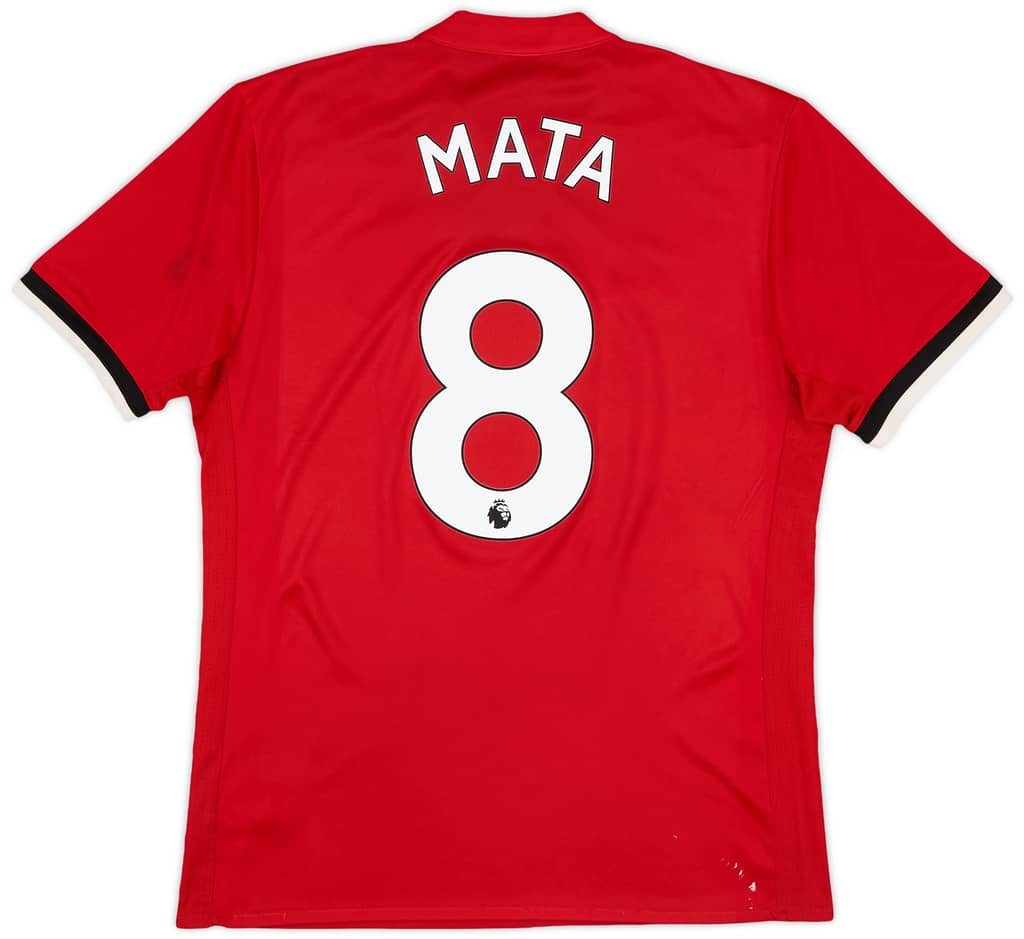 2017-18 Manchester United Home Shirt Mata #8 - 6/10 - (M)
