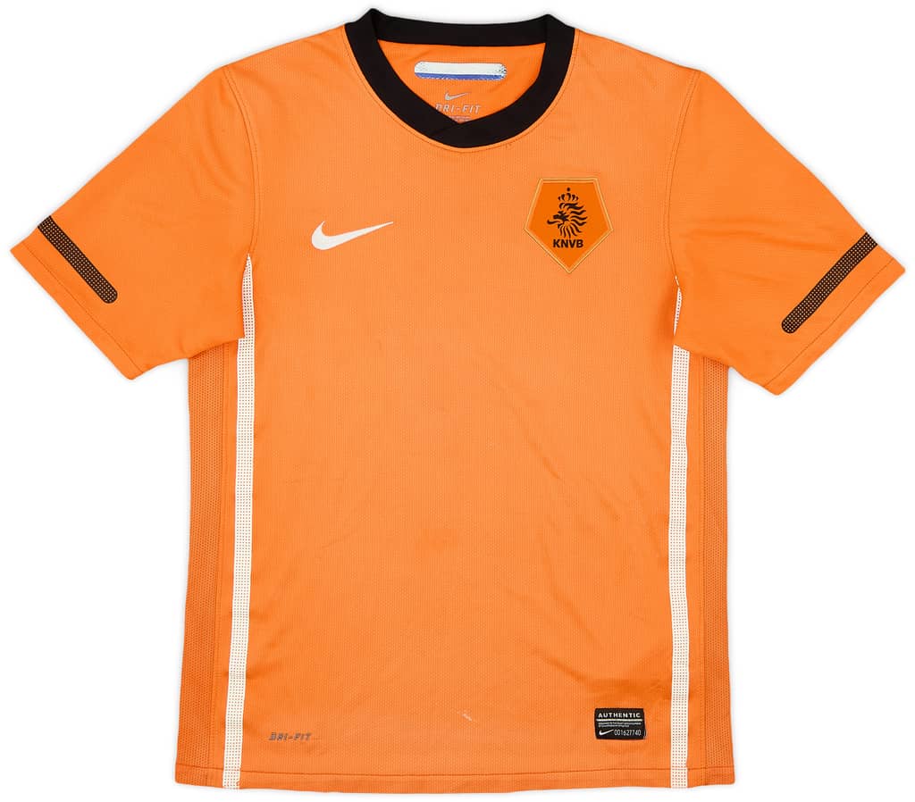 2010-11 Netherlands Home Shirt - 7/10 - (M.Boys)