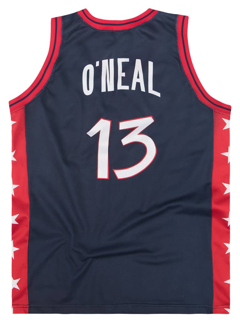 1996-99 USA O'Neal #13 Champion Jersey (Away) S