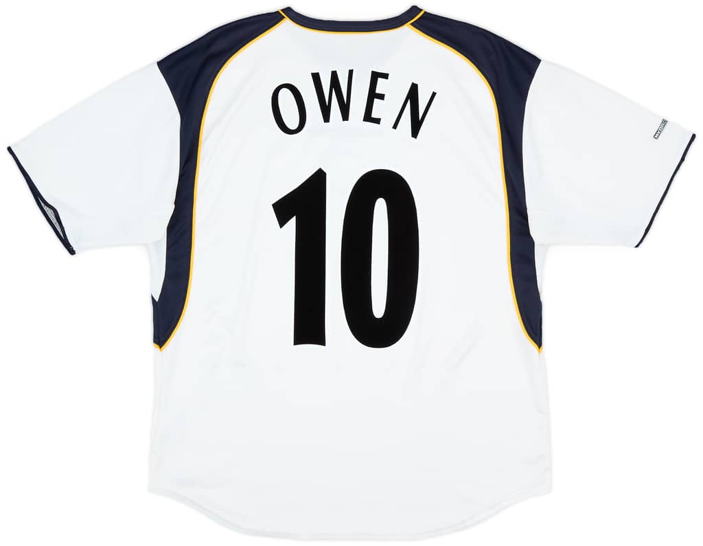 2001-03 Liverpool Away Shirt Owen #10 - 7/10 - (M)