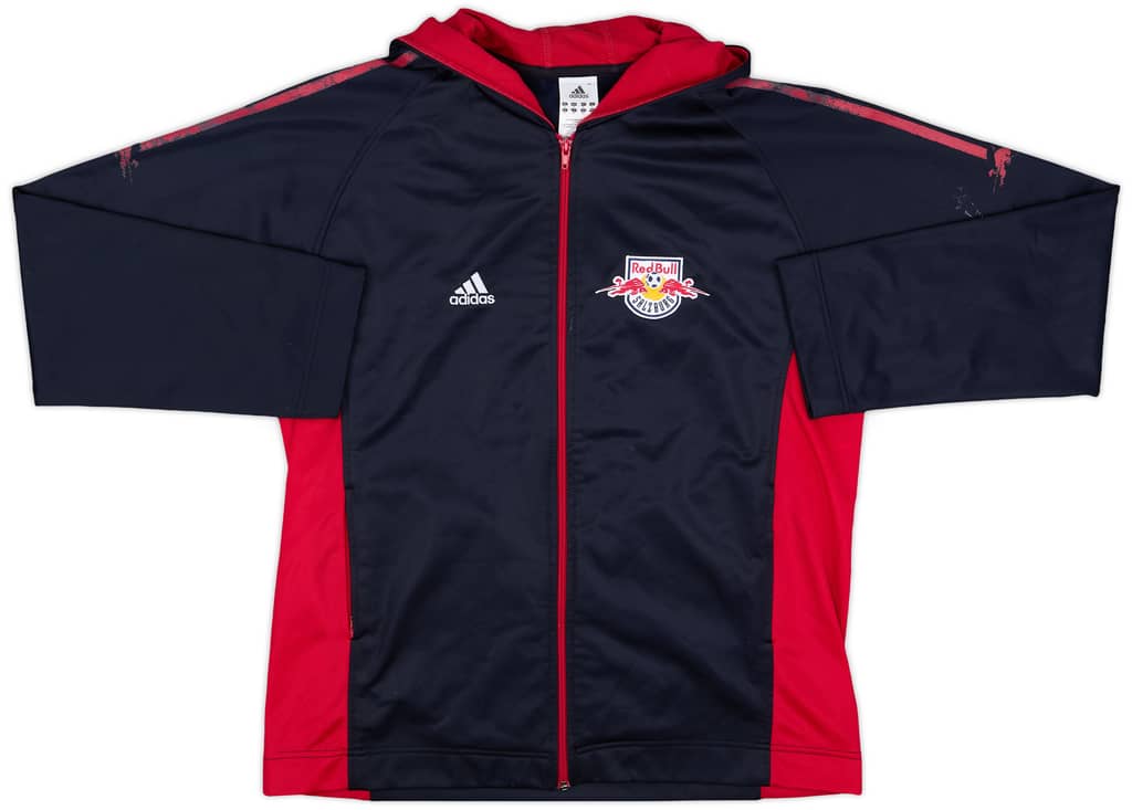 2006-07 Red Bull Salzburg adidas Hooded Track Jacket - 6/10 - (XL)