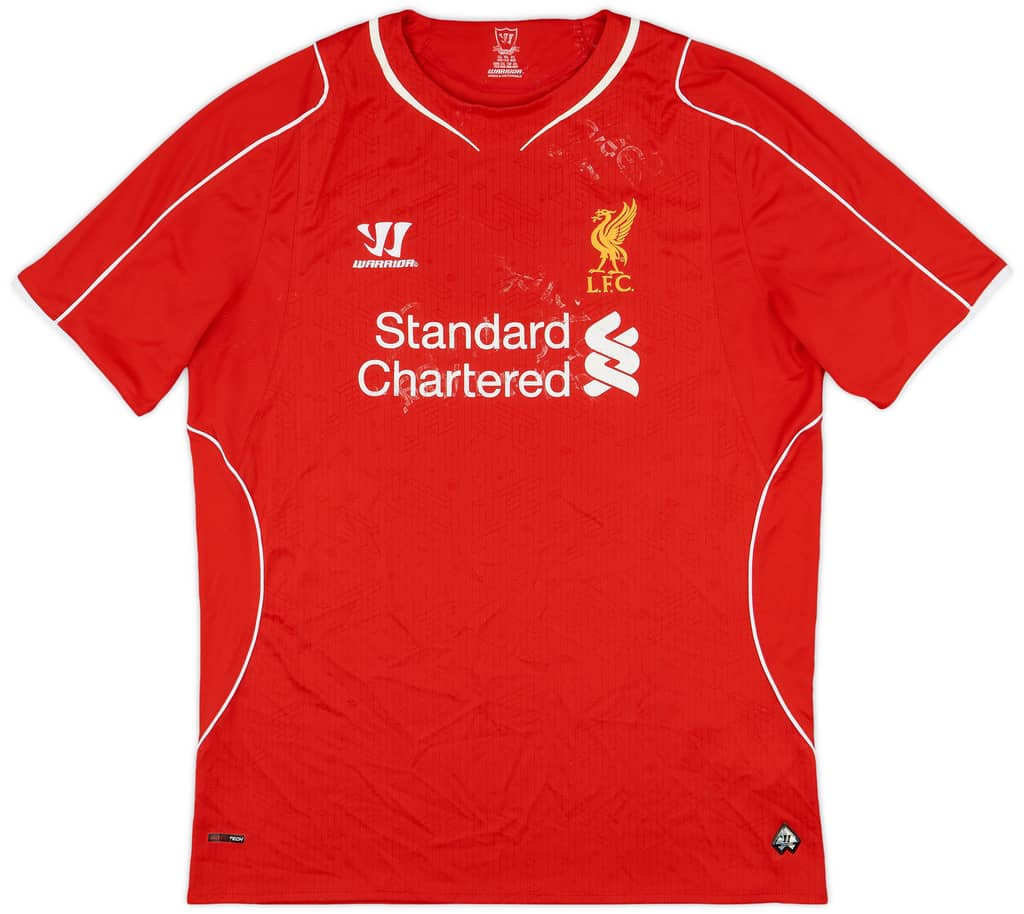 2014-15 Liverpool Home Shirt - 4/10 - (XL)