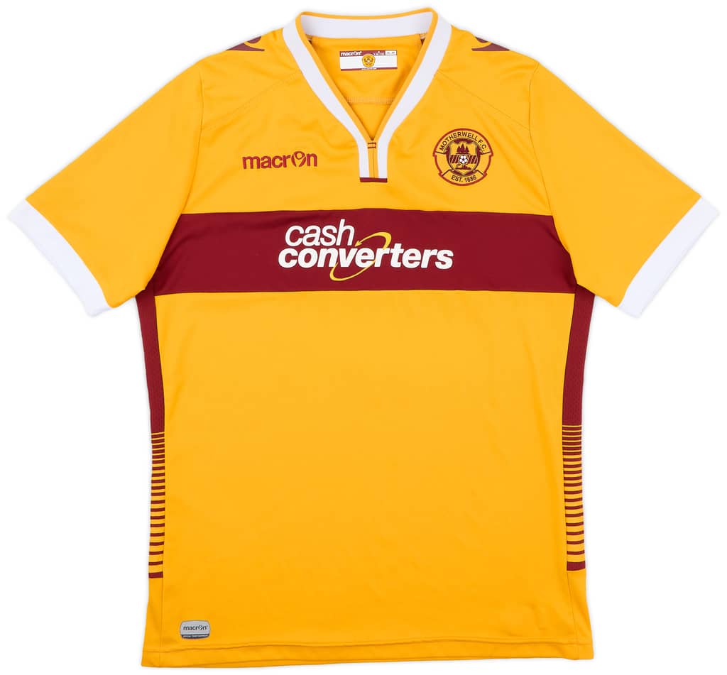 2014-15 Motherwell Home Shirt - 8/10 - (XL.Boys)