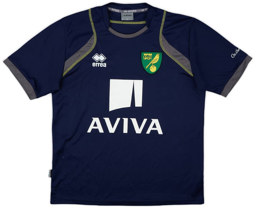 2011-12 Norwich Errea Training Shirt - 9/10 - (S)