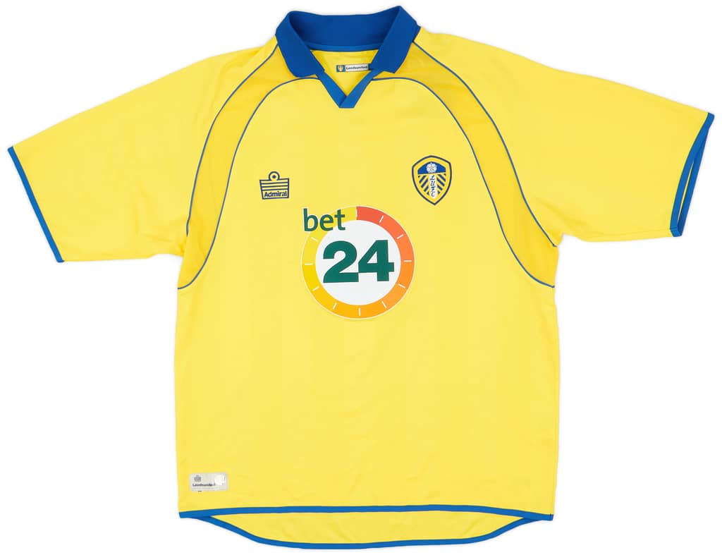 2006-07 Leeds United Signed Away Shirt Hulse #10