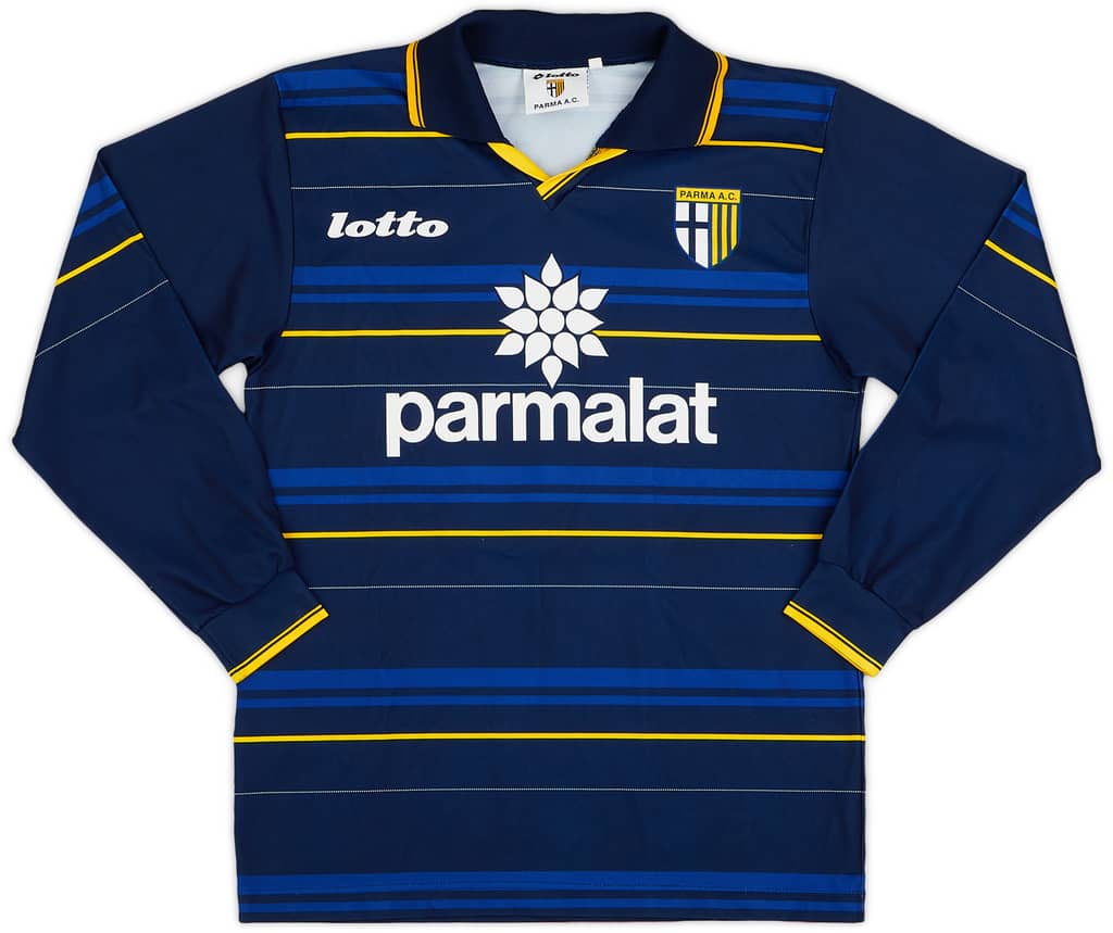 1998-99 Parma Third L/S Shirt #18 - 6/10 - (3XL.Boys)