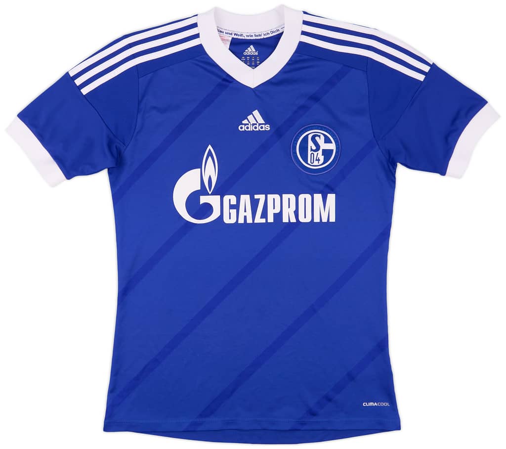 2012-14 Schalke Home Shirt - 8/10 - (XL.Boys)
