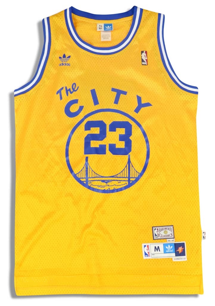 1966-67 Golden State Warriors Richardson #23 adidas Hardwood Classics Swingman Jersey (Home) M