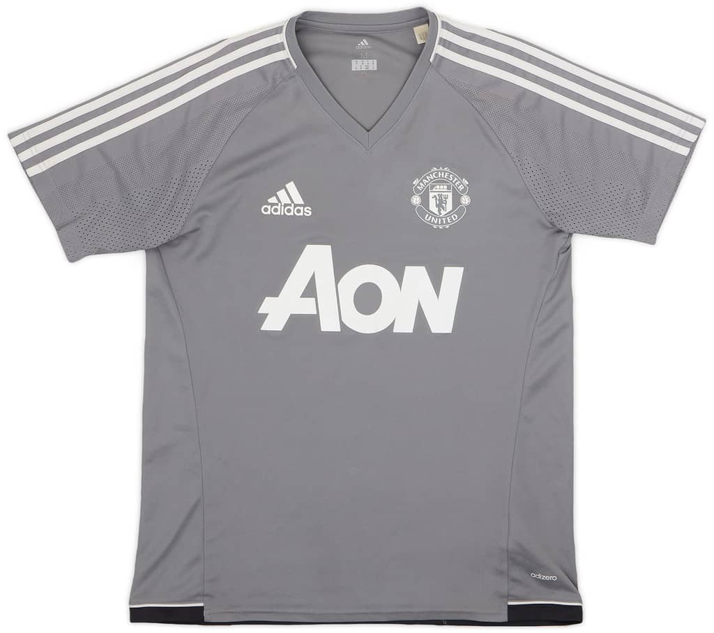 2017-18 Manchester United adidas Training Shirt - 8/10 - (M)