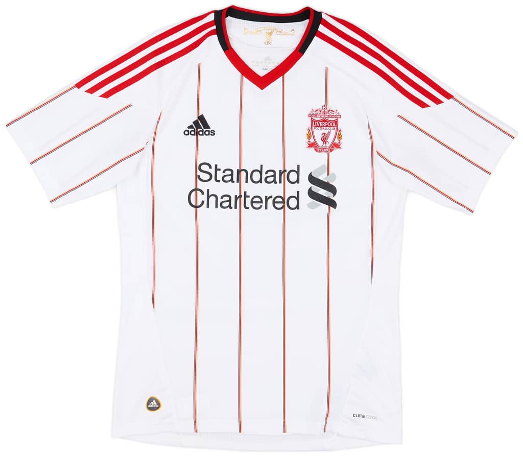 2010-11 Liverpool Away Shirt Gerrard #8 - 7/10 - (S)