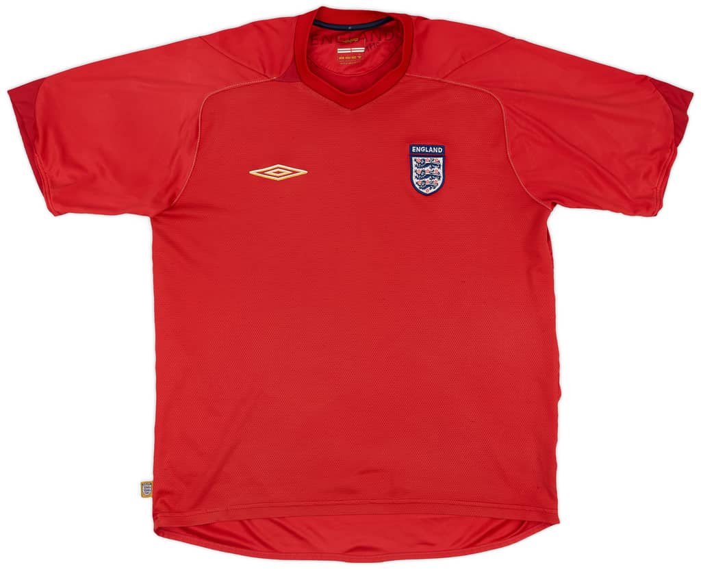 2006-07 England Umbro Training Shirt - 6/10 - (L)