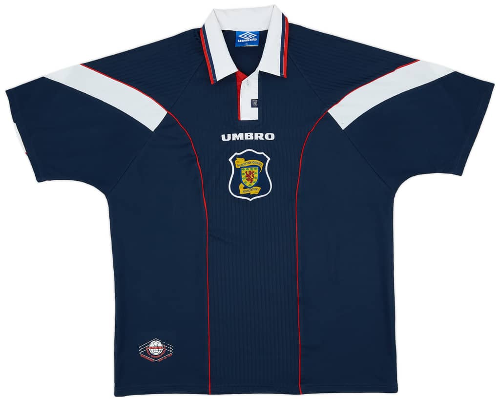 1996-98 Scotland Home Shirt - 8/10 - (XL)