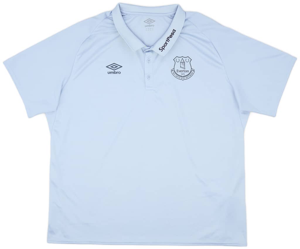 2018-19 Everton Umbro Polo Shirt - 8/10 - (3XL)