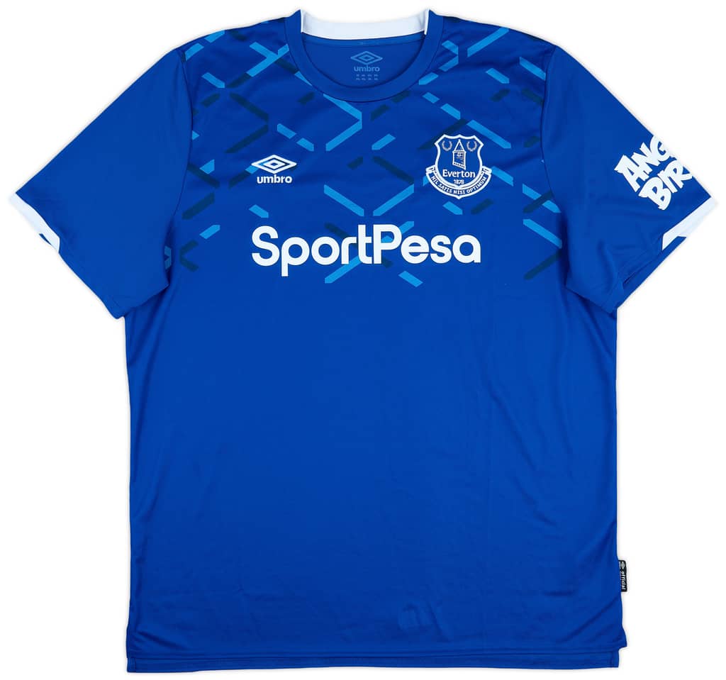 2019-20 Everton Home Shirt Baines #3 - 9/10 - (XXL)