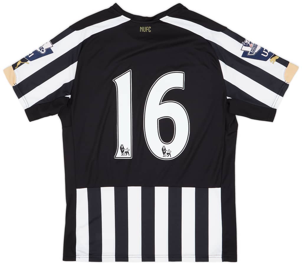 2014-15 Newcastle Match Issue Home Shirt #16