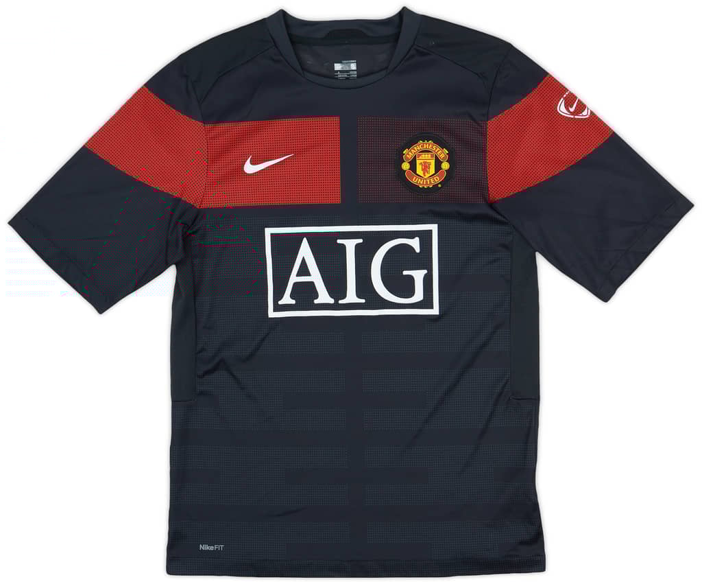 2009-10 Manchester United Nike Training Shirt - 6/10 - (S)