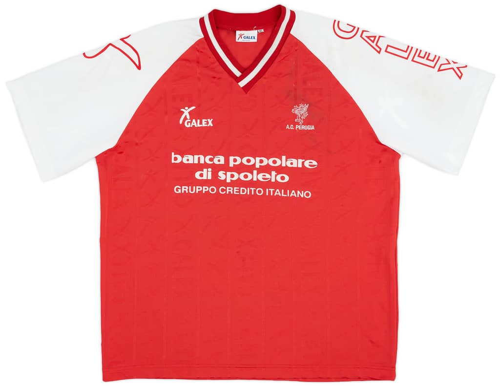 1995-96 Perugia Galex Training Shirt - 7/10 - (XL)