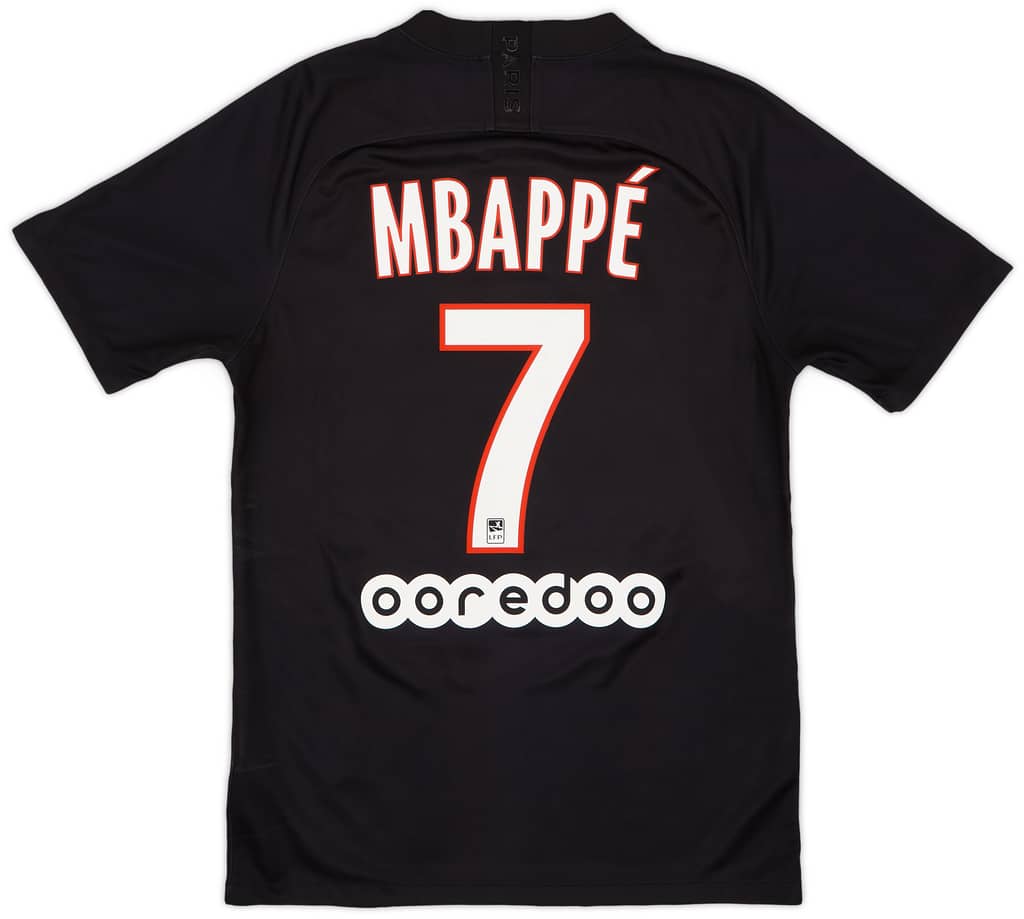 2019-20 Paris Saint-Germain Fourth Shirt Mbappe #7 - 7/10 - (S)