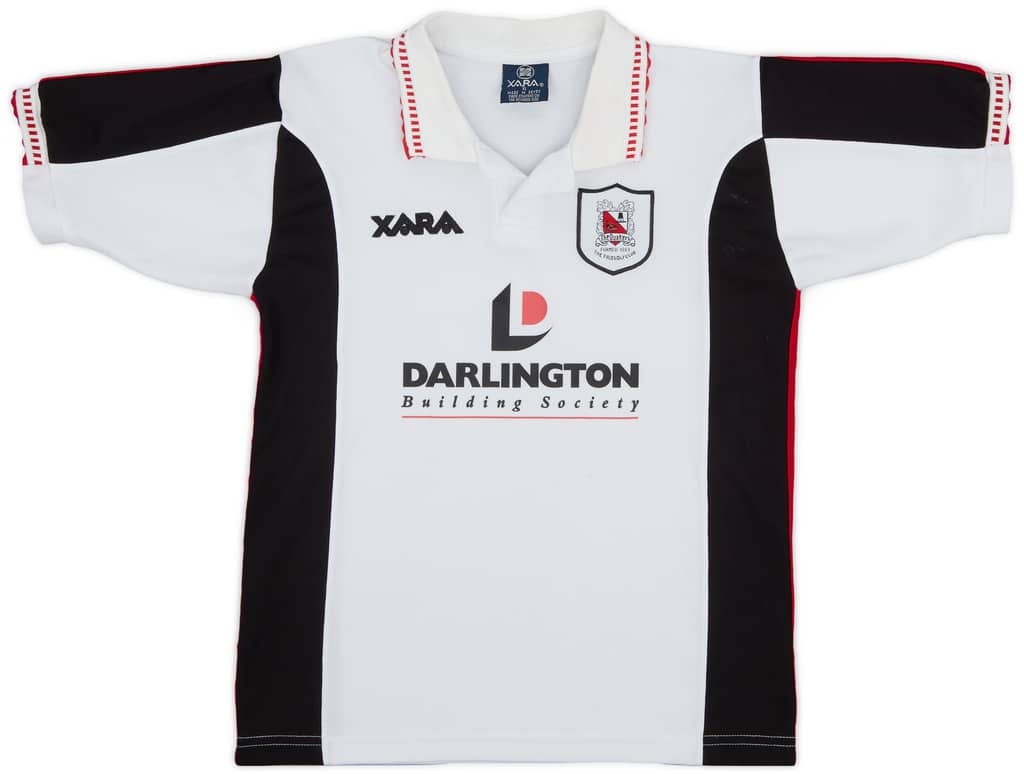1999-00 Darlington Home Shirt - 6/10 - (L.Boys)