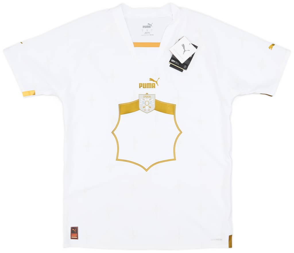 2022-23 Serbia Player Issue Away Shirt