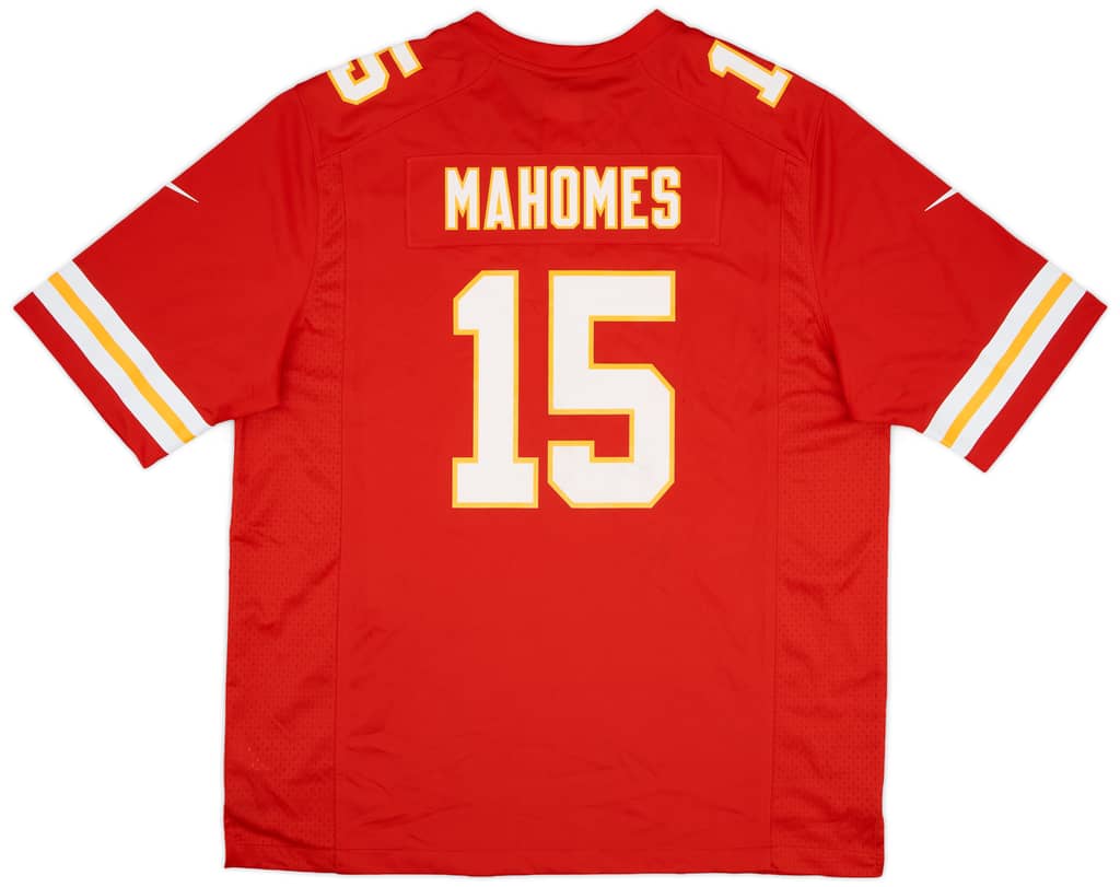2017-24 Kansas City Chiefs Mahomes #15 Nike Game Home Jersey (XL)