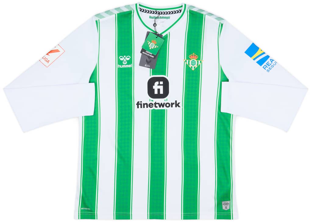 2023-24 Real Betis Home L/S Shirt