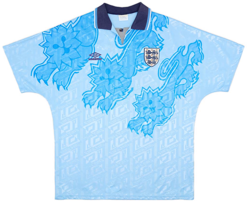 1992-93 England Third Shirt - 8/10 - (XXL)