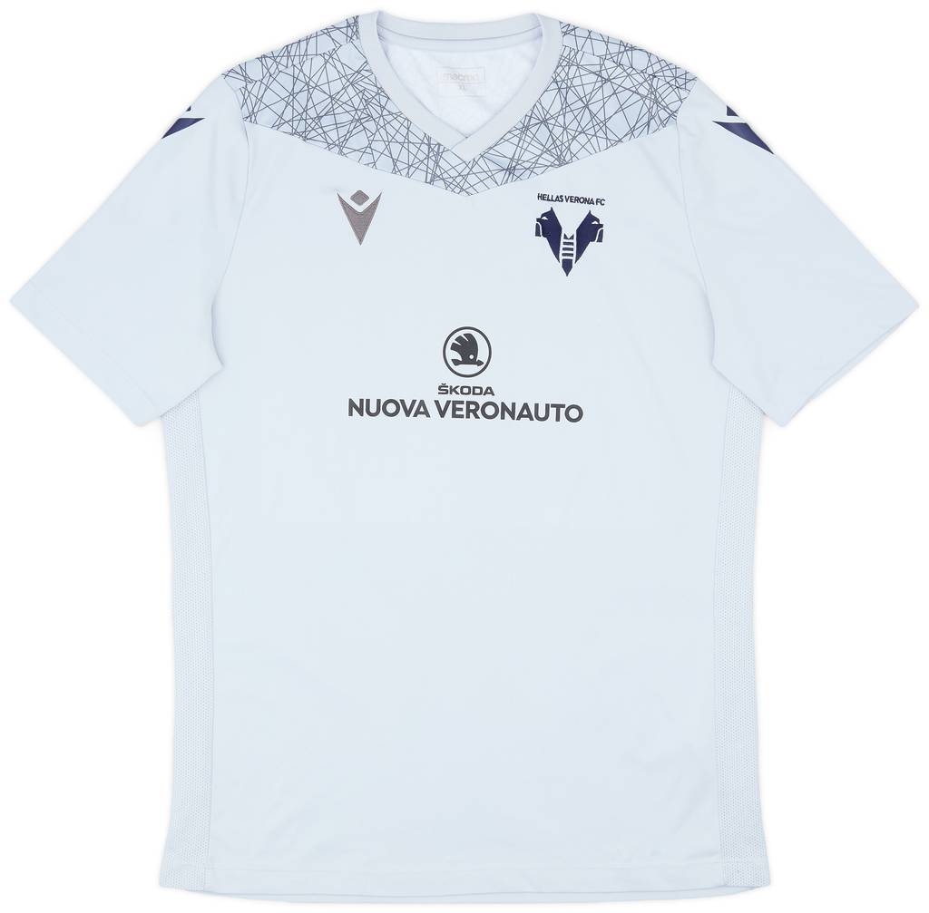 2020-21 Hellas Verona Macron Training Shirt - 8/10 - (XL)