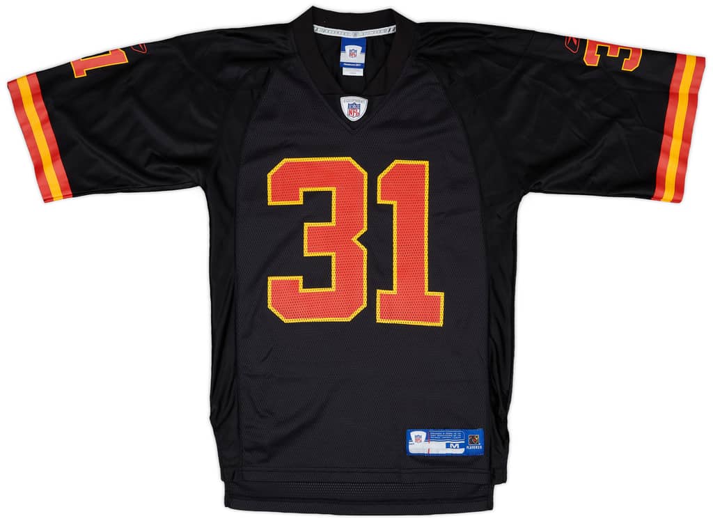 2005-06 Kansas City Chiefs Holmes #31 Reebok On Field Alternate Jersey - 9/10 - (M)