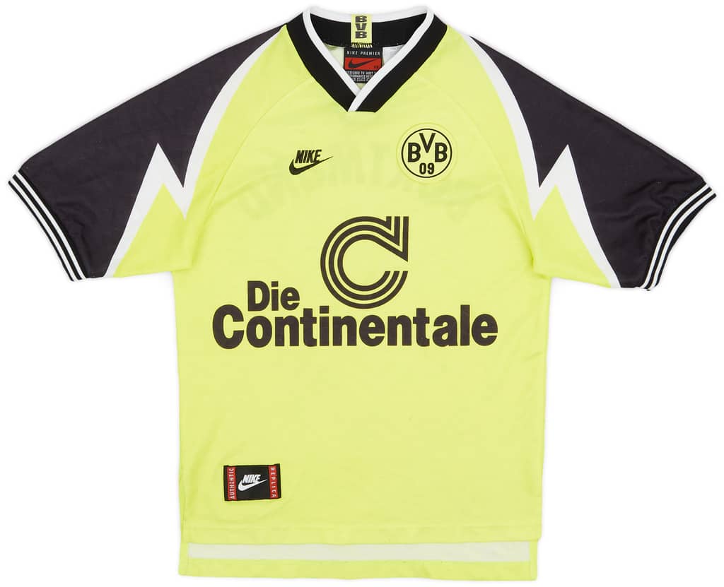 1995-96 Borussia Dortmund Home Shirt - 5/10 - (XS)