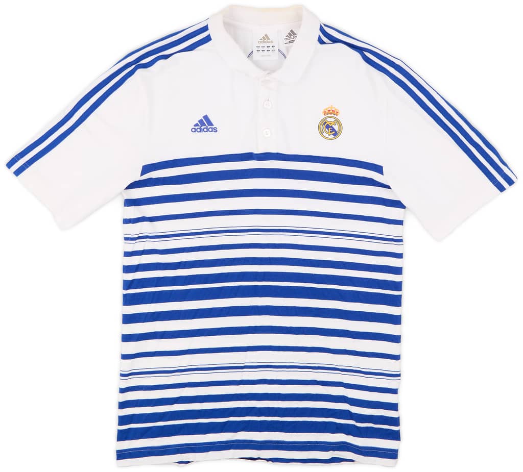 2009-10 Real Madrid adidas Polo Shirt - 7/10 - (M)