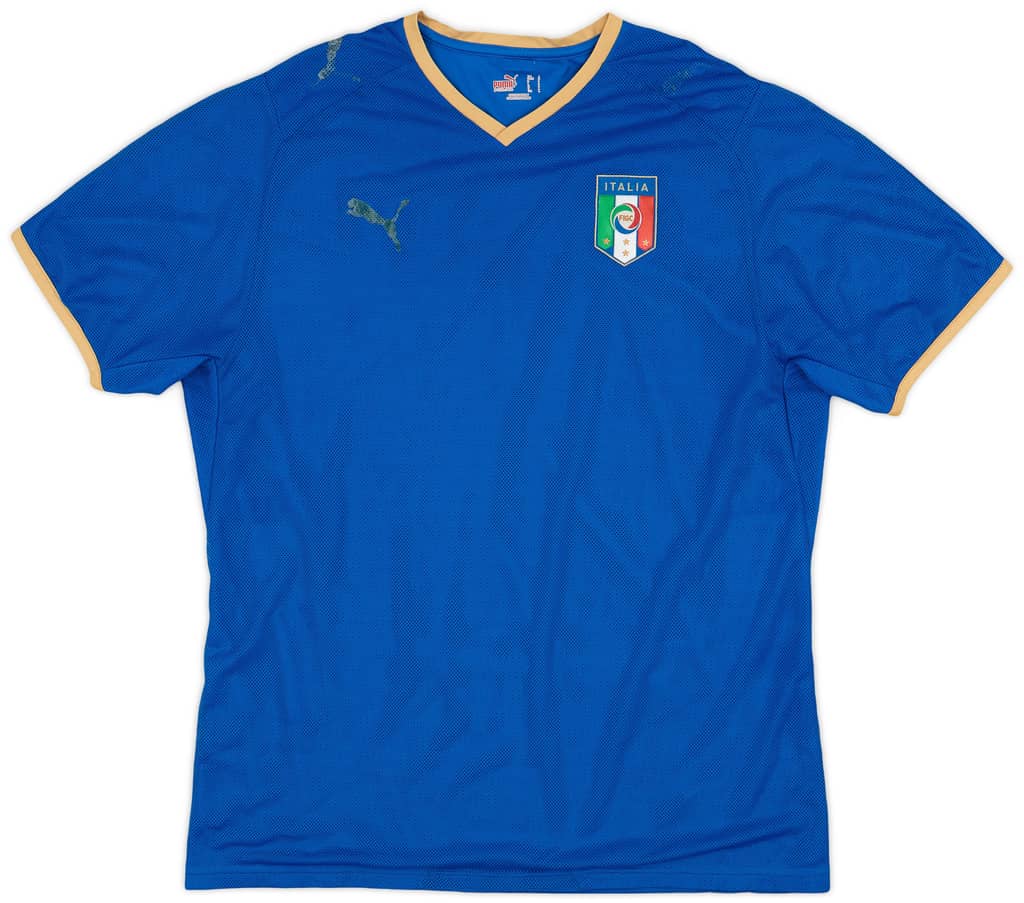 2007-08 Italy Home Shirt - 4/10 - (L)