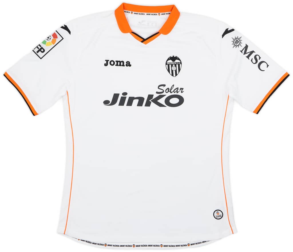 2013-14 Valencia Home Shirt (XL)