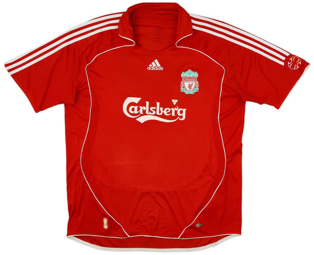 2006-08 Liverpool Home Shirt Alonso #14 - 5/10 - (XL)