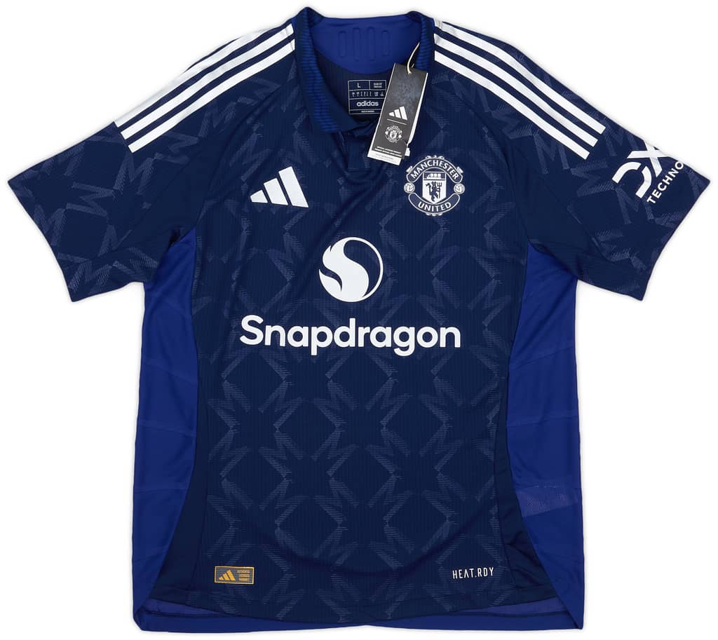 2024-25 Manchester United Away Authentic Shirt Hojlund #9