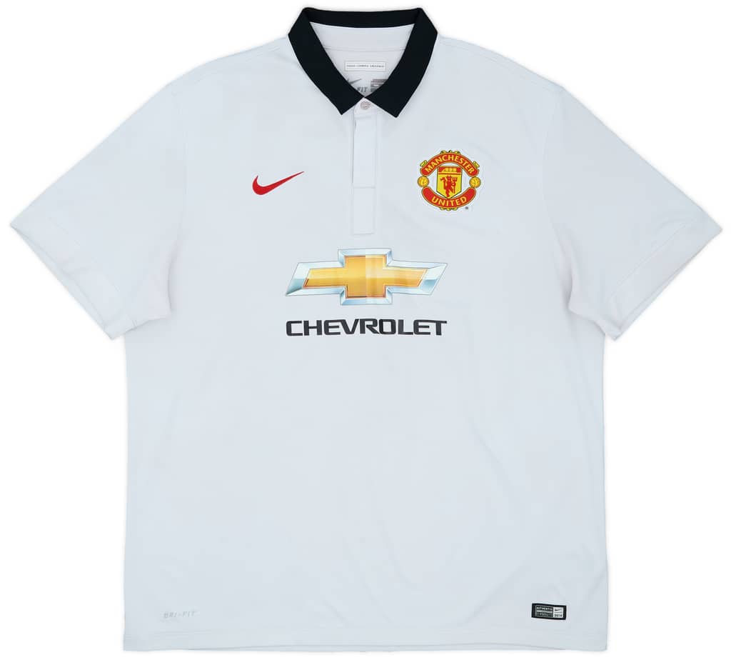 2014-15 Manchester United Away Shirt - 4/10 - (XXL)