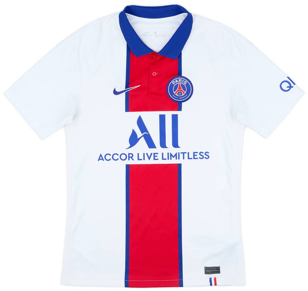2020-21 Paris Saint-Germain Away Shirt - 8/10 - (S)