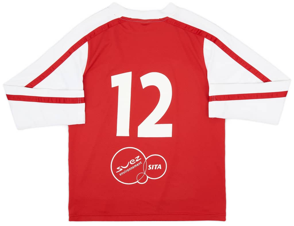 2009-10 Valenciennes Home L/S Shirt - 7/10 - (XL.Boys)