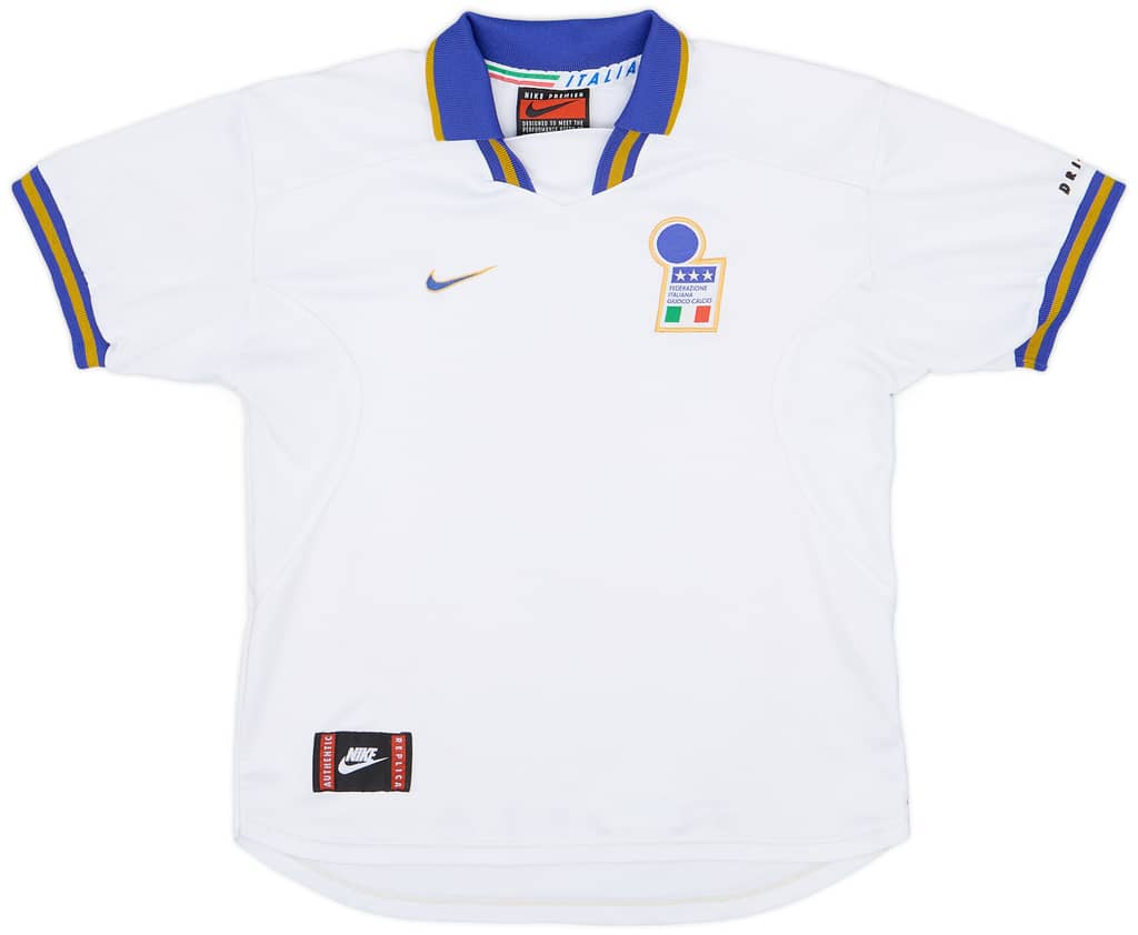 1996-97 Italy Away Shirt - 7/10 - (XL.Boys)