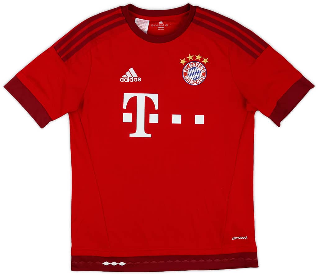 2015-16 Bayern Munich Home Shirt - 9/10 - (XL.Boys)