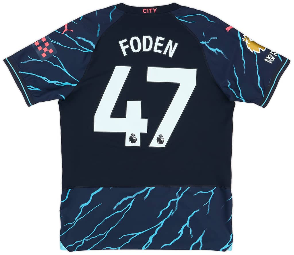 2023-24 Manchester City Player Issue Third Shirt Foden #47
