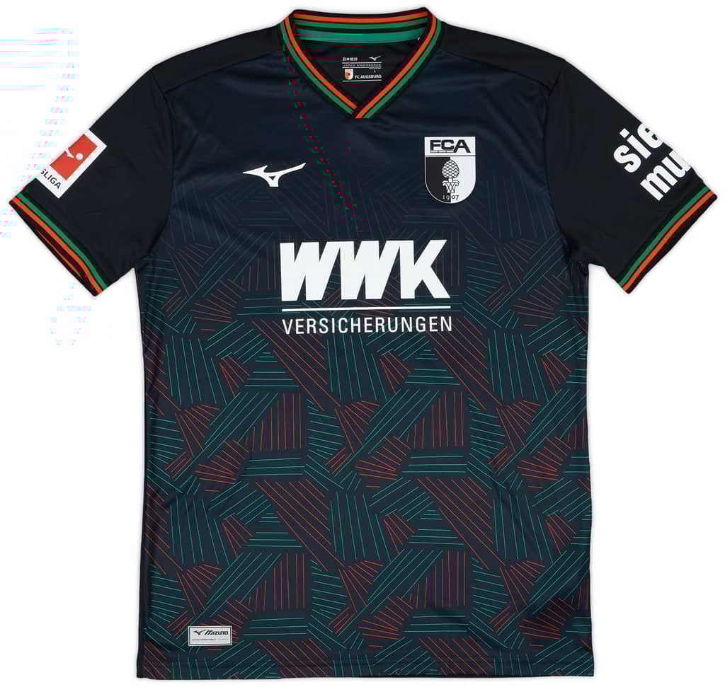 2023-24 Augsburg Match Issue Third Shirt Malone #37