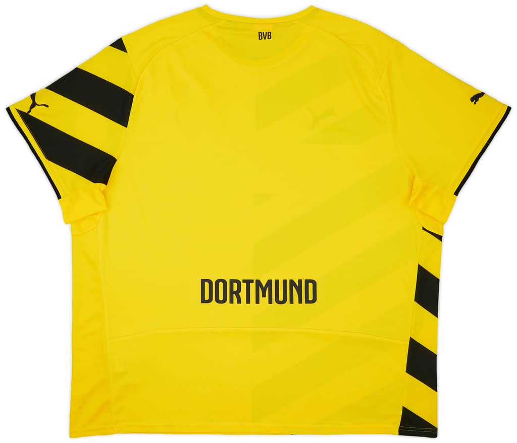 2014-15 Borussia Dortmund Home Shirt - 7/10 - (4XL)