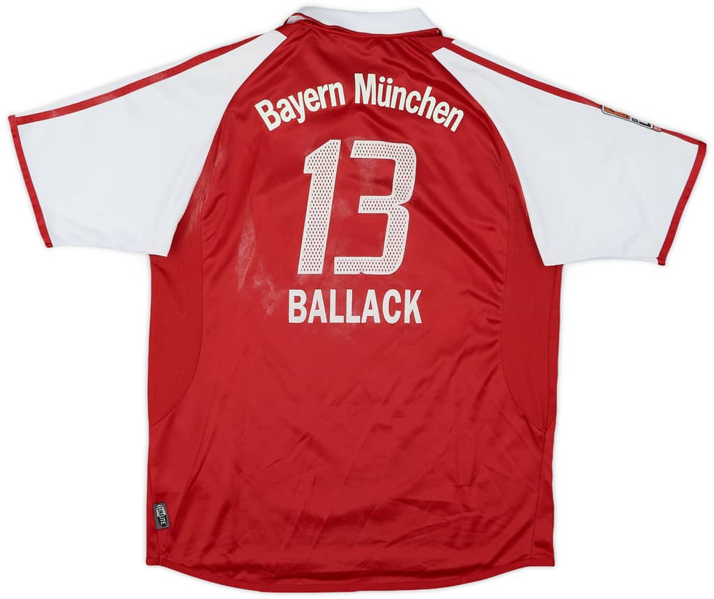 2003-04 Bayern Munich Home Shirt Ballack #13 - 4/10 - (XL.Boys)